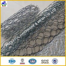 Cestas de Gabion ISO9001 // Gabion Box // PVC revestido Gabion escolha qualidade de colchão (HPZS-1013)